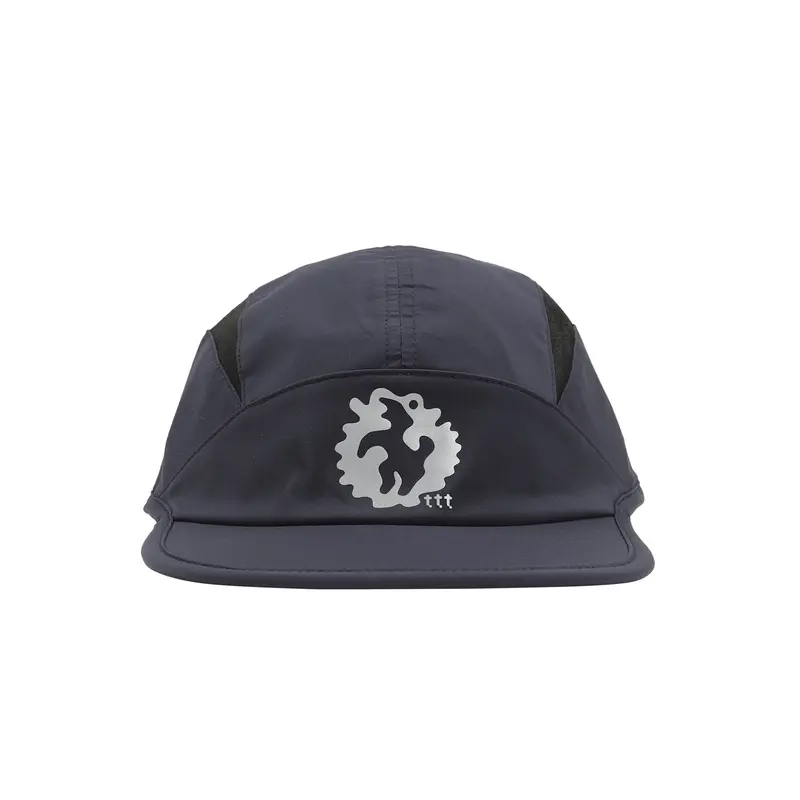 Clogged Bear Running Cap - Metallic Navy